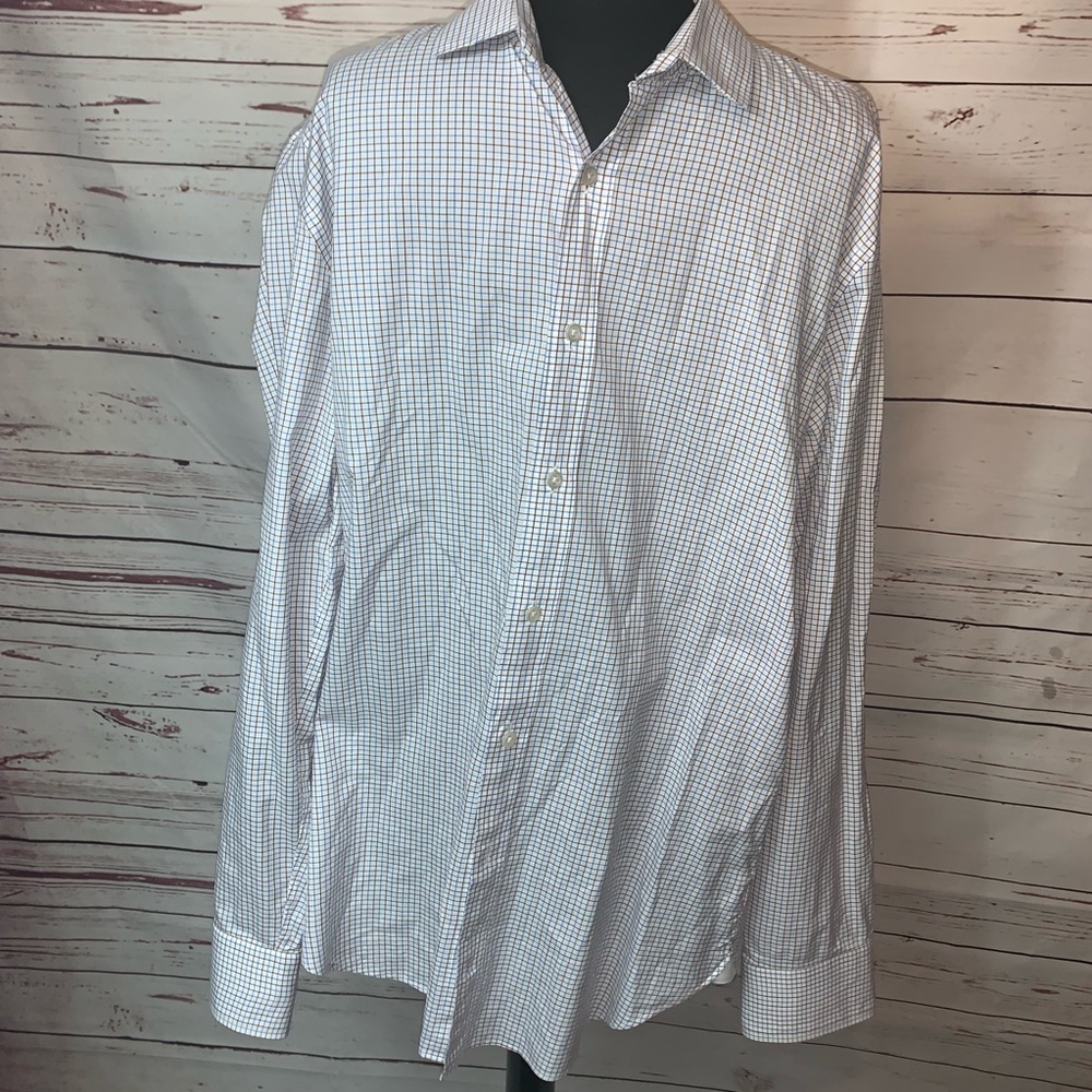J Crew Gingham Long Sleeve Button Down Shirt - Picture 1 of 4